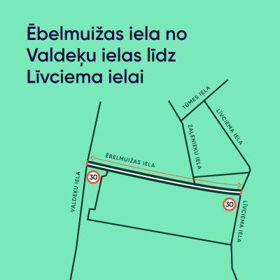 Ēbelmuižas ielas posms