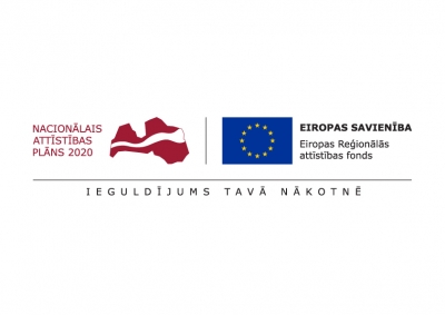 Logo Eiropas Reģionālais attīstības fonds
