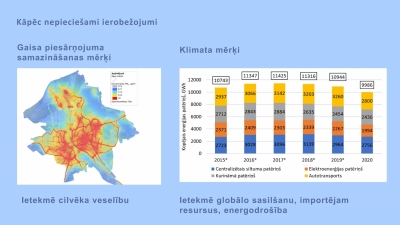 Prezentācija Rīga pakāpeniski pāriet uz videi draudzīgāku apkuri