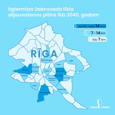 Ilgtermiņa ūdensvada tīkla atjaunošanas plāns karte