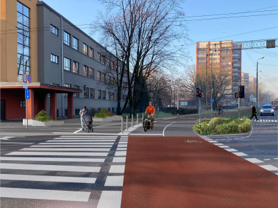 Velo ceļa Rīga-Babite-Piņķi vizualizācija