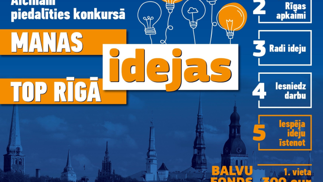 Manas idejas top Rīgā