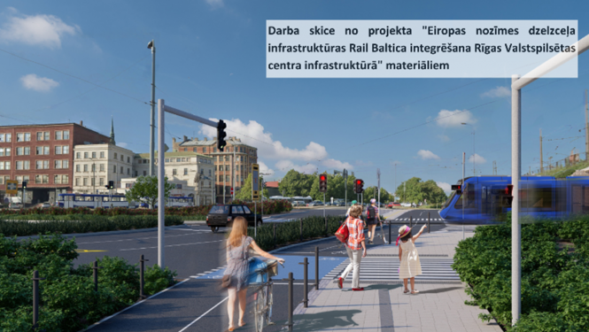 Sliežu pārbūves skice