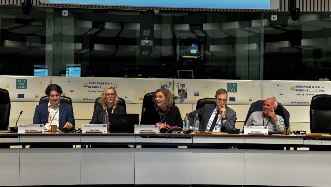 Eiropas pilsētu un reģionu galvaspilsētu un EUROCITIES pārstāvji Briselē 