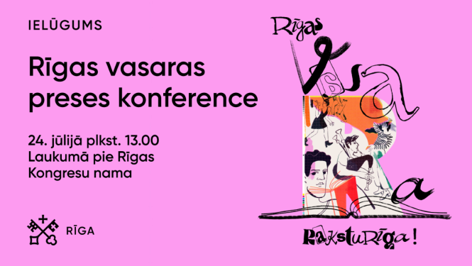 Rīgas vasaras preses konference