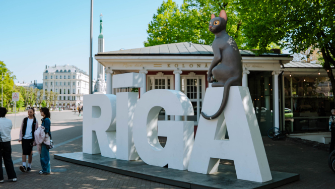 Animācijas filmas “Straume” kaķis 