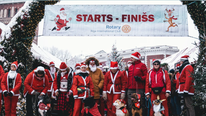  Ziemassvētku vecīšu skrējiens