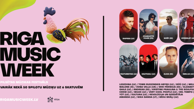 Riga music week vizuālis