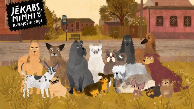 Animācijas filma "Jēkabs, Mimmi un runājošie suņi"