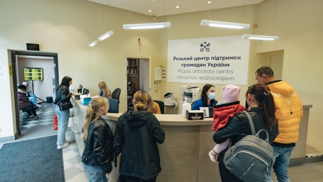 Atbalsta centra iedzīvotāju pieņemšana