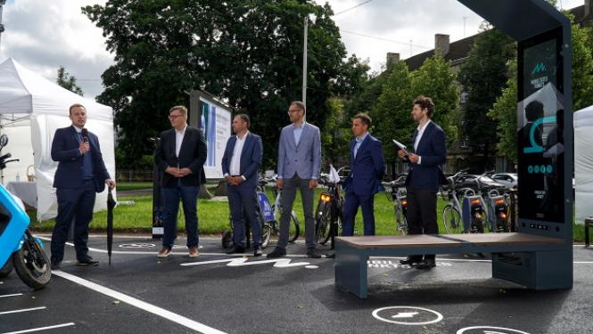 Mobilitātes punkta atklāšana VEF apkaimē