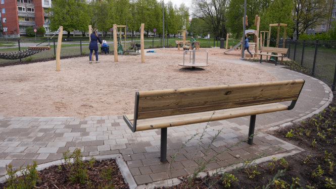 Līdzdalības budžeta konkursa projekts “Purvciema atpūtas stūrītis
