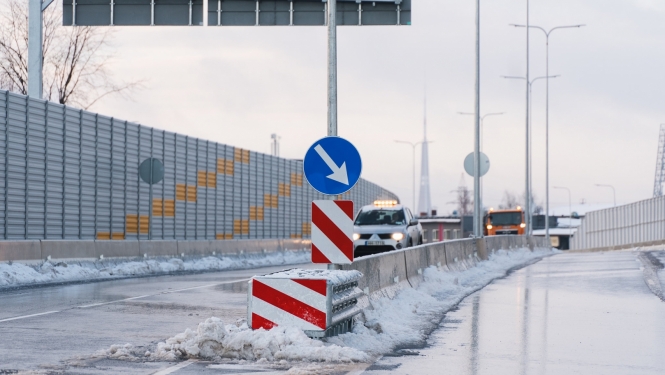 Austrumu maģustrāle brauc transports