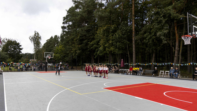Basketbola laukums Dārziņos