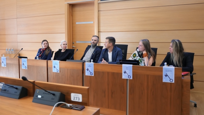 Diskusijas dalībnieki