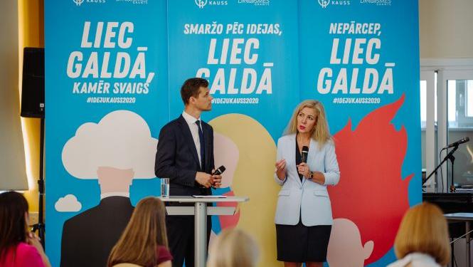 Rīgas drosmes grants atklāšana