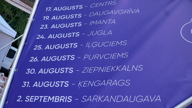 Tikšanās datumi ar apkaimju iedzīvotājiem