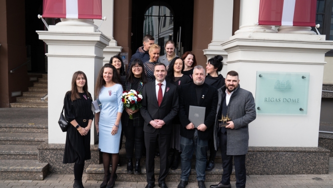 Balvas Gada rīdzinieks saņēmeji