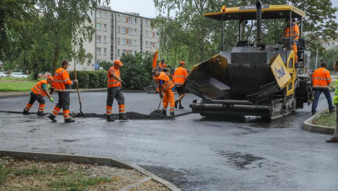 Remontē iekšpagalmu
