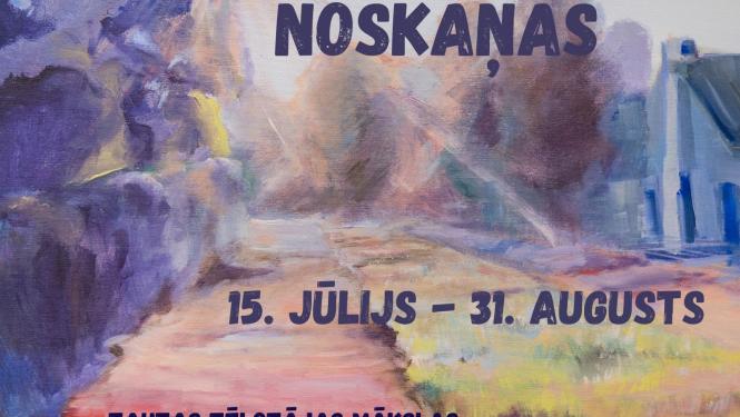 Izstādes "Ikdienas noskaņas" plakāts