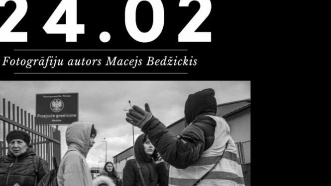 Poļu fotogrāfa Maceja Bedžicka (Maciej Biedrzycki) izstāde „24.02.”  
