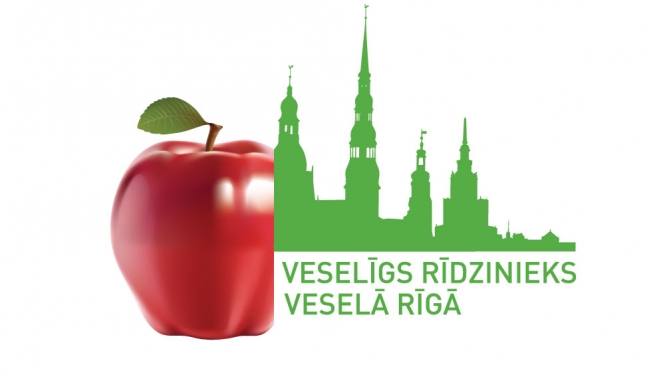 Veselīgs rīdzinieks Veselā Rīgā