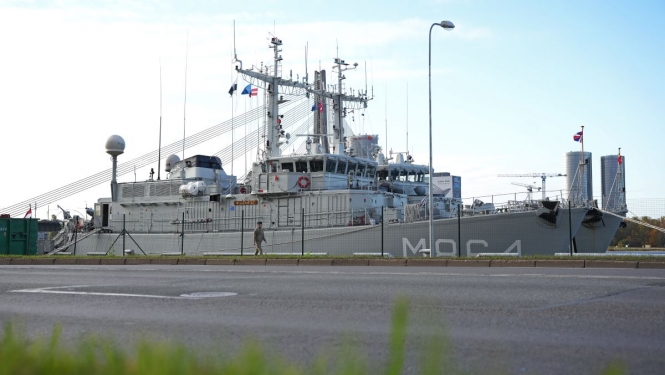 NATO pretmīnu kuģis