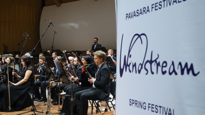 Orķestris "Rīga" festivālā WINDSTREAM