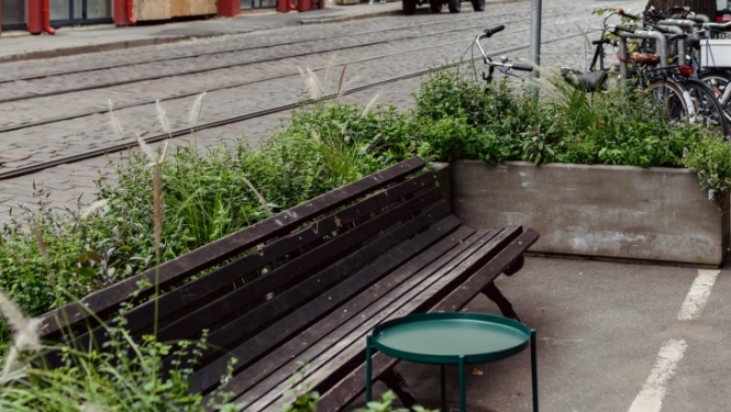 Parklets Miera ielā