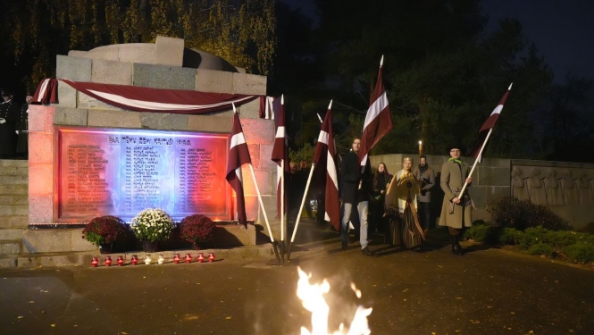 Piemiņas pasākums Sudrabkalniņā