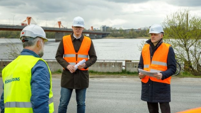 Rīgas domes vadības tiekas ar Rīgas ūdens pārstāvjiem