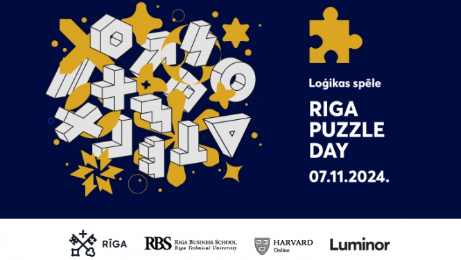 Riga Puzzle Day 2024 vizuālis