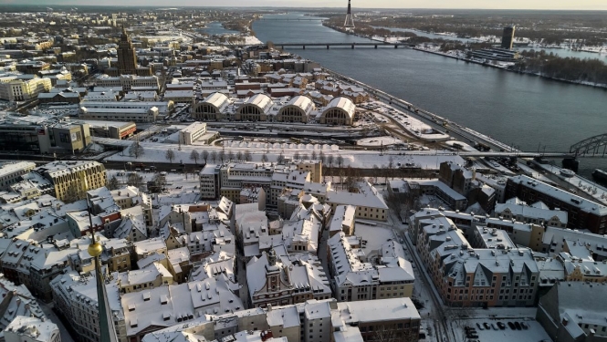 Rīga no augšas