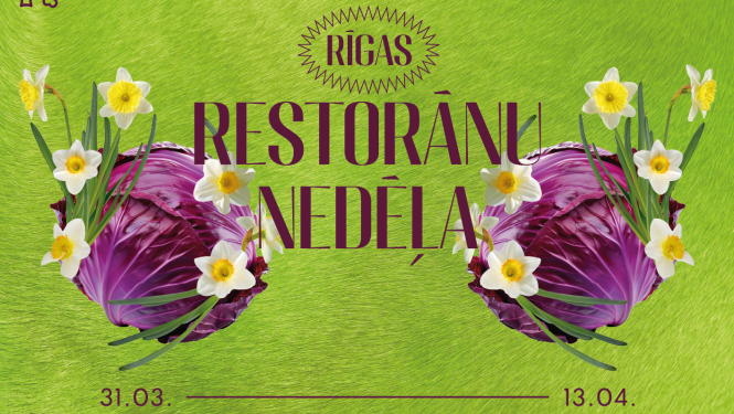 Rīgas restorānu nedēļas vizuālis