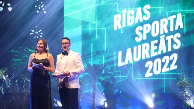 Rīgas sporta laureāts apbalvošana