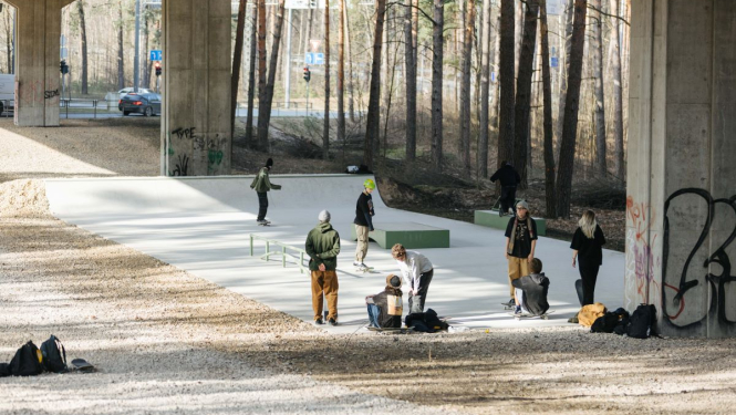 Skeitparks Mežaparkā