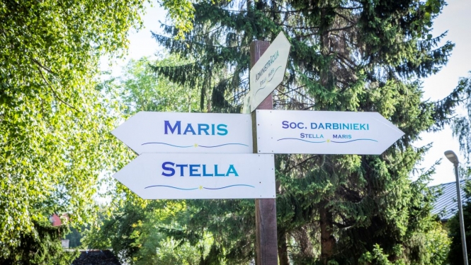 Norādes zīmes uz Stella Maris