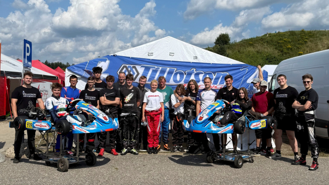 Kartingu akadēmijas dalībnieki