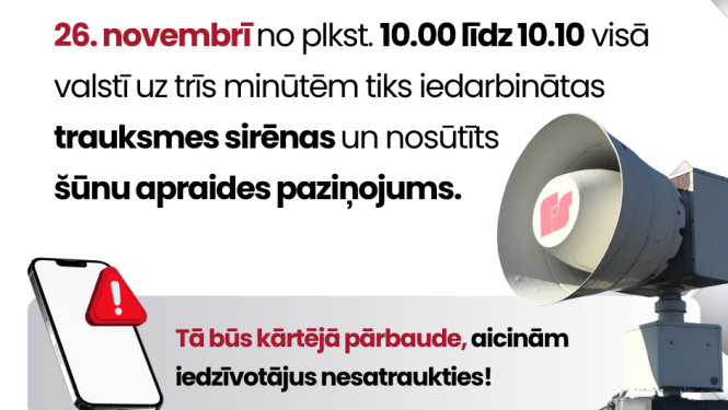 Infomācija par sirēnām