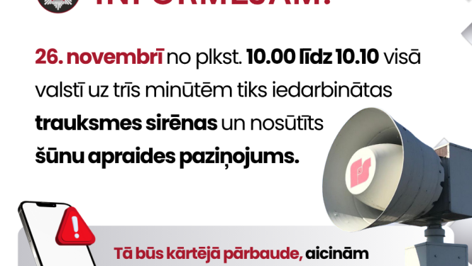 Infomācija par sirēnām
