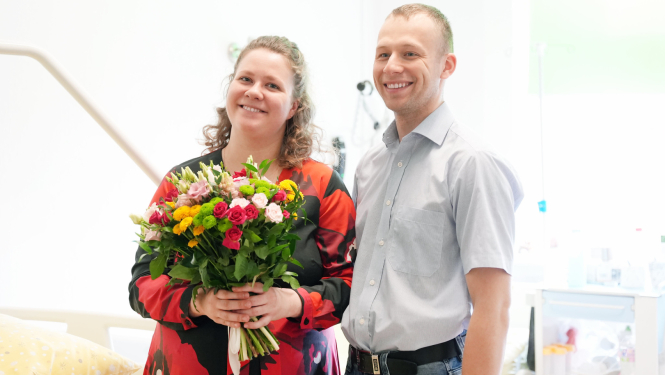 Rīgā piedzimušo trīnišu vecāki