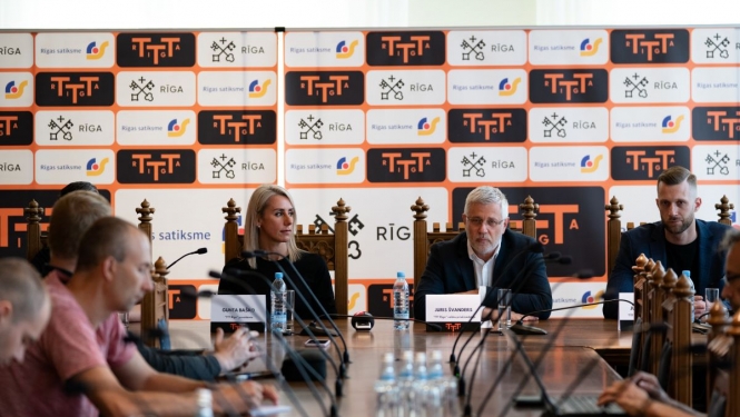 "TTT Rīga" preses konference