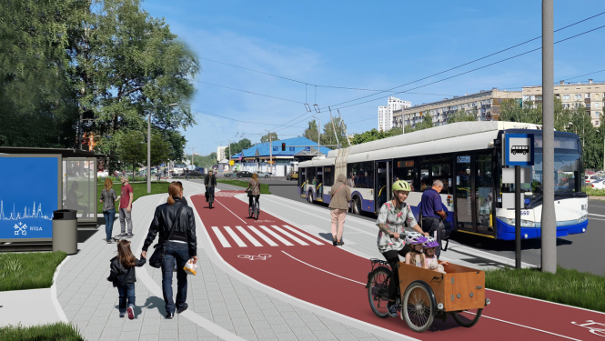 Veloceļa vizualizācija