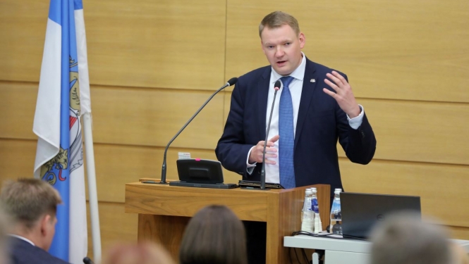 Rīgas domes priekšsēdētāja vietnieks Edvards Smiltēns