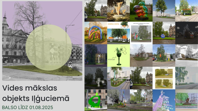 Vides mākslas objekts Iļģuciemā