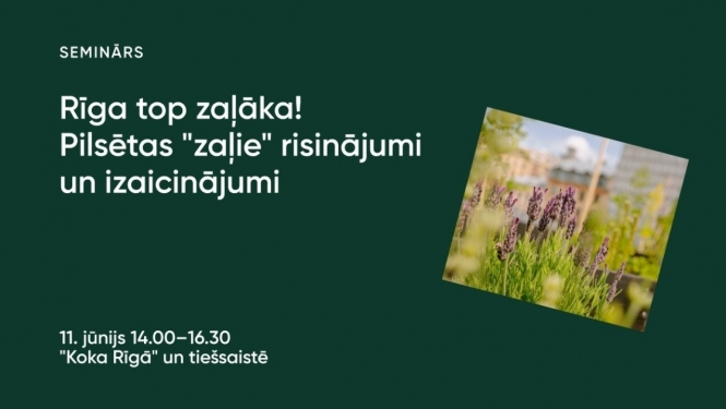 Rīgas zaļināšanas seminārs