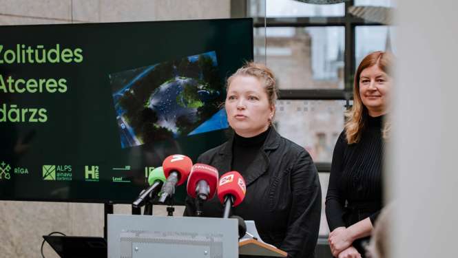 Prezentē Zolitūdes traģēdijas piemiņas vietu “Atceres dārzs” 