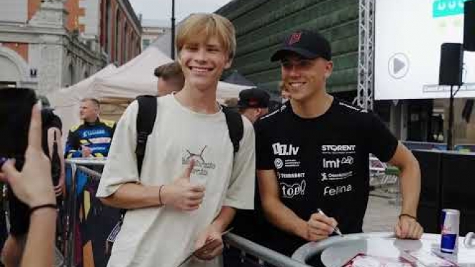 "TET Rally Latvia" atklāšanas pasākums