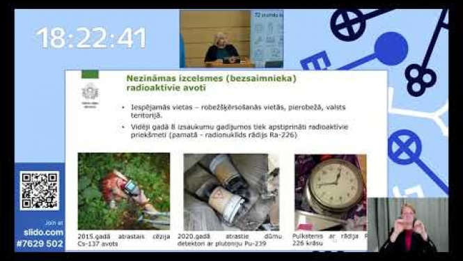 Civilās aizsardzības 6.seminārs "Radiācija un ķīmija" (2024.10.23) Dace Šatrovska