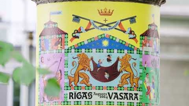 Rīgas vasaras noformējums 2024